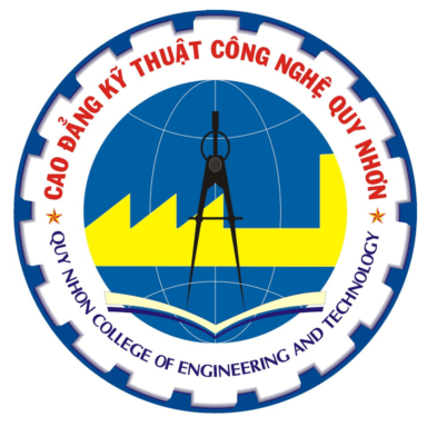 LOGO CAO DANG KY THUAT CONG NGHE QUY NHON