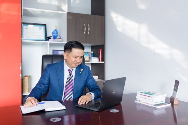 Thạc sỹ Nguyễn Đức Lập, Viện trưởng Viện Nghiên cứu và đào tạo bất động sản."