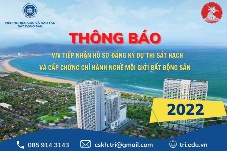 Ky Thi Sat Hach Cap Chung Chi Moi Gioi Bat Dong San Binh Dinh