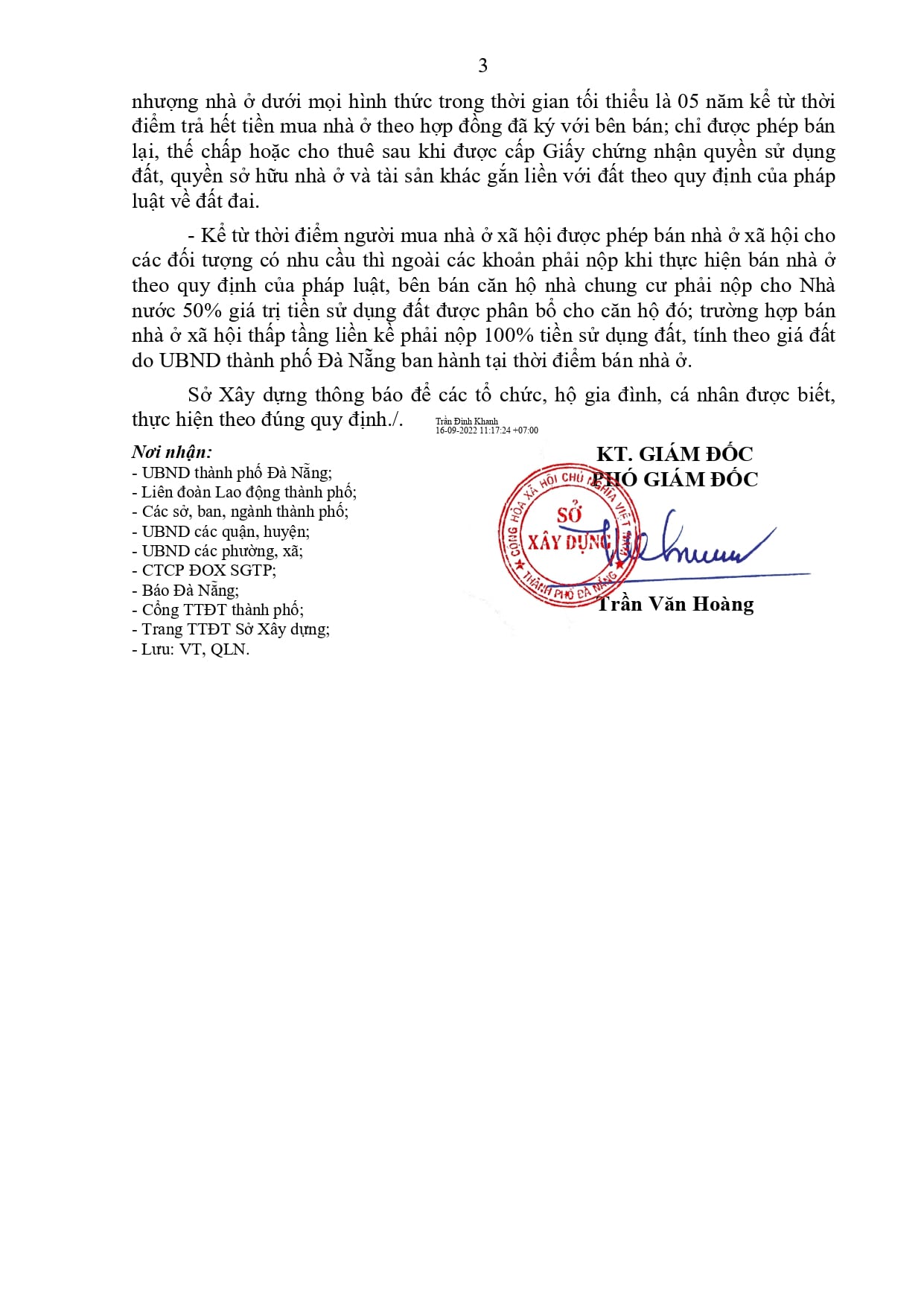 Tiếp tục mở bán căn hộ xã hội tại KCN Hoà Khánh