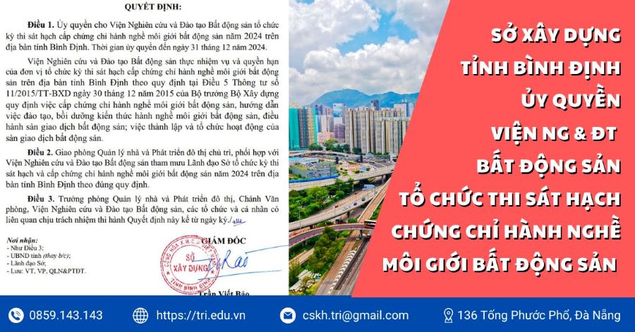 TRI.EDU.VN_SXD Binh Dinh Uy Quyen Vien TRI To Chuc Thi Sat Hach Chung Chi Hanh Nghe Moi Gioi Bds2