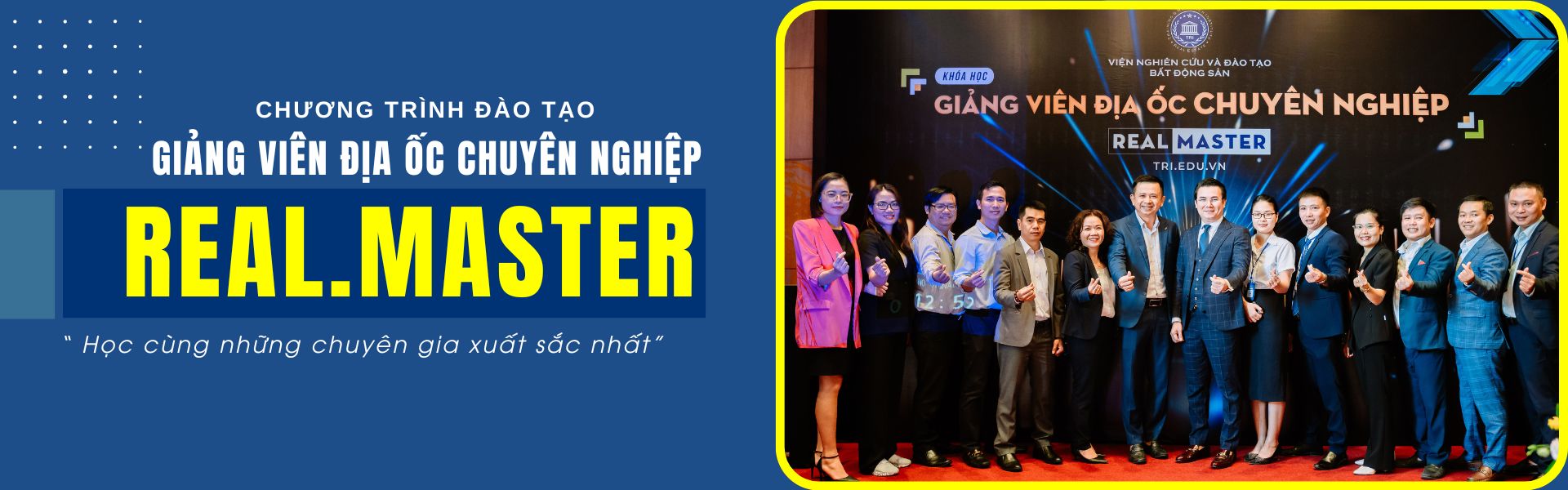 Dao Tao Giang Vien Bat Dong San RealMaster